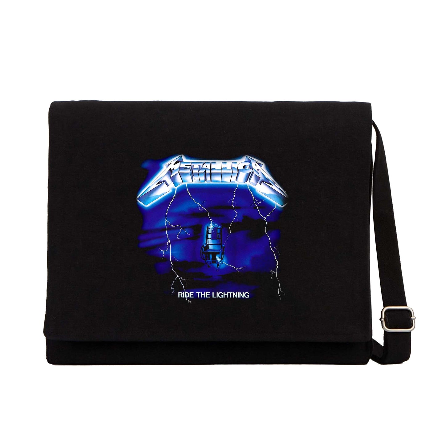 Metallica Ride The Light Siyah Kanvas Postacı Çantası