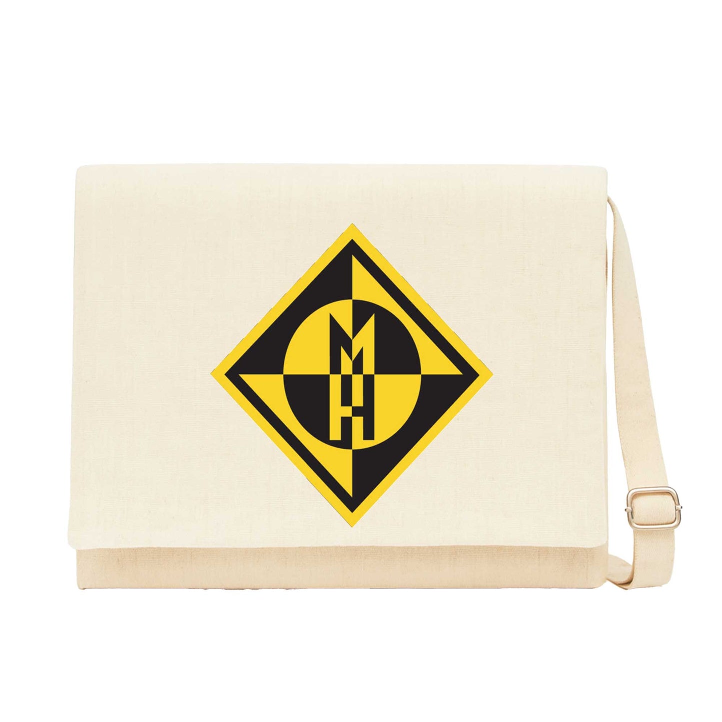 Machine Head 1993 Demo Krem Kanvas Postacı Çantası