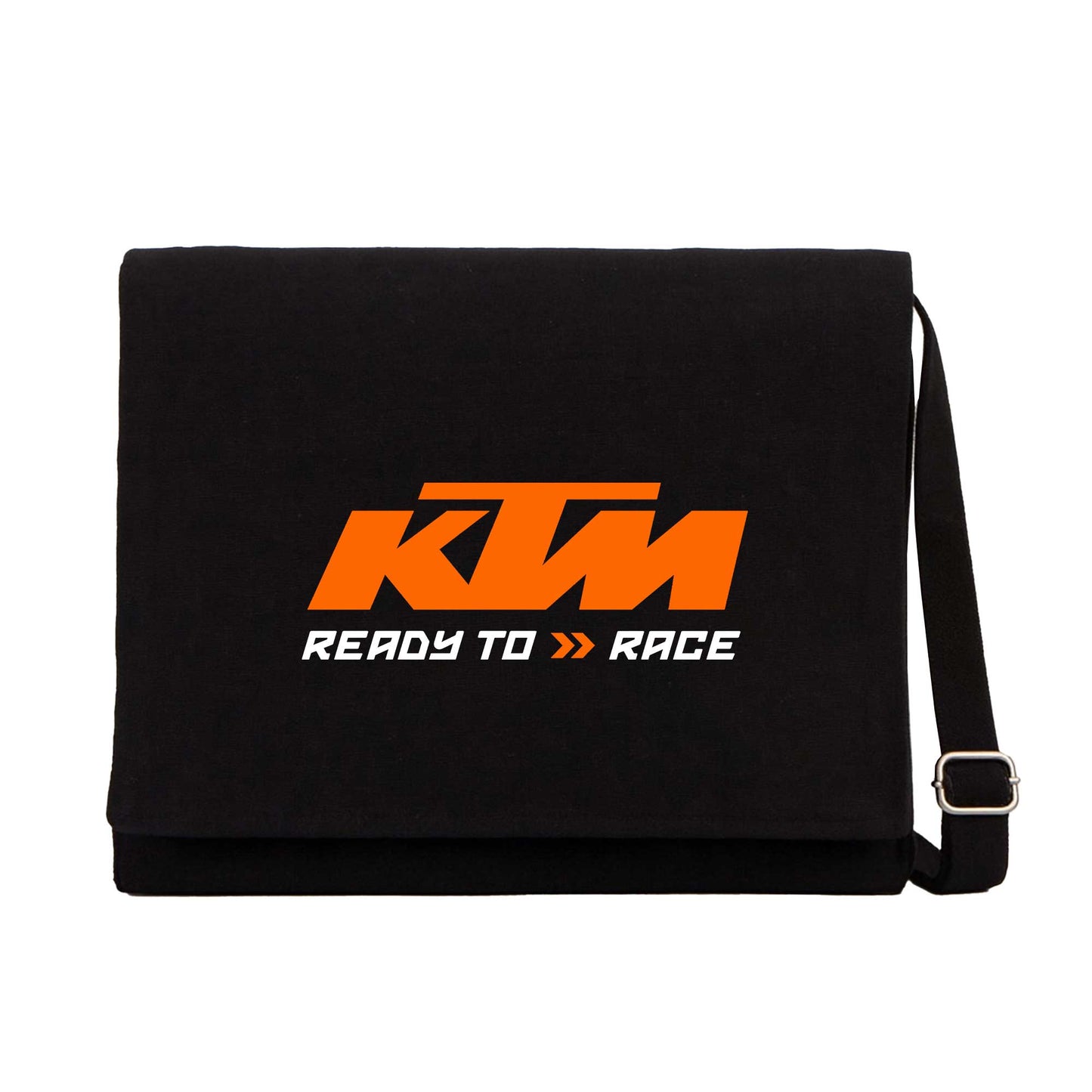 KTM Ready To Race Siyah Kanvas Postacı Çantası