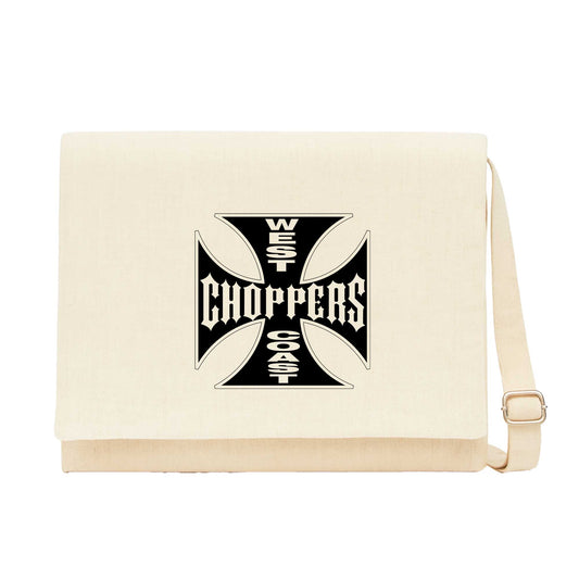 West Coast Choppers Krem Kanvas Postacı Çantası