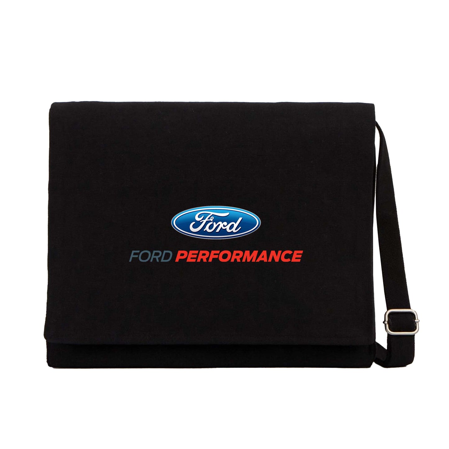 Ford Performance Siyah Kanvas Postacı Çantası