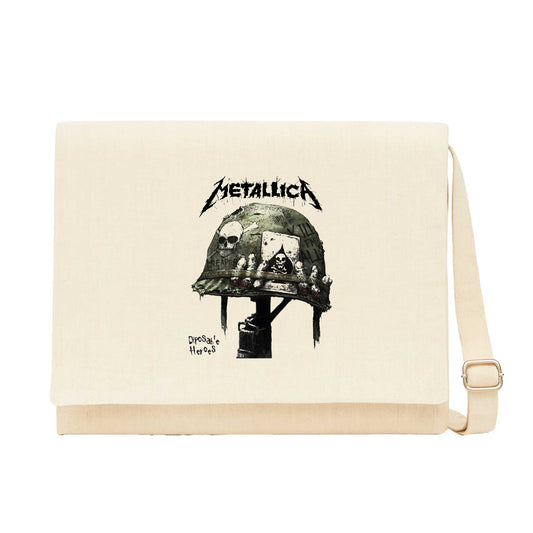 Metallica Diposab e Heroes Krem Postacı Çantası