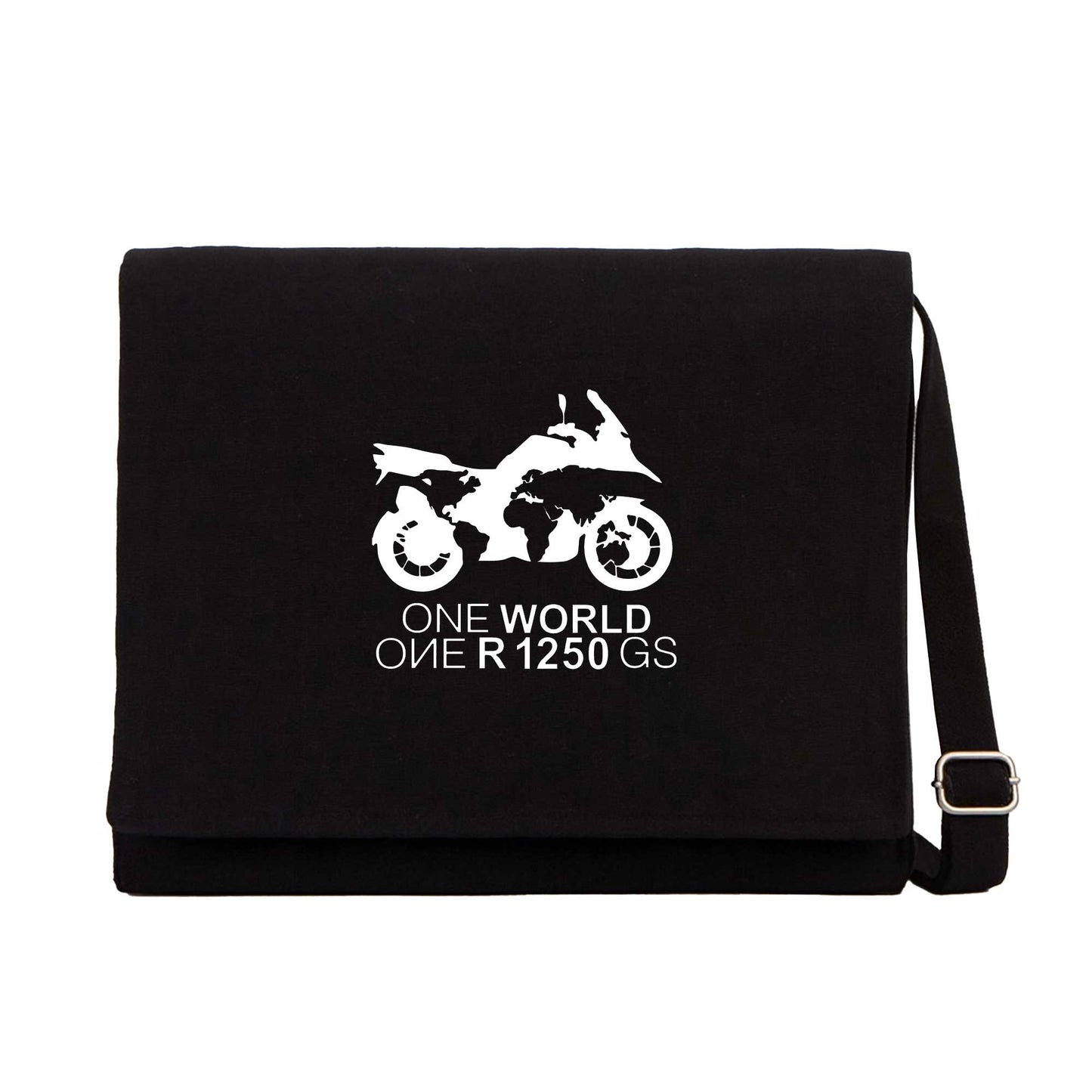 ONE World 1250GS White Siyah Postacı Çantası