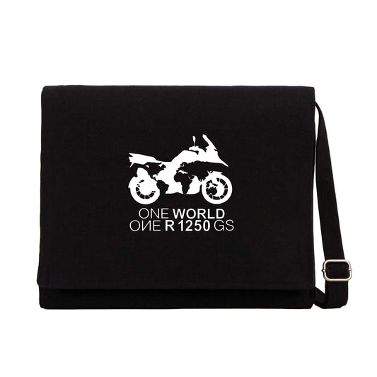 ONE World 1250GS White Siyah Postacı Çantası