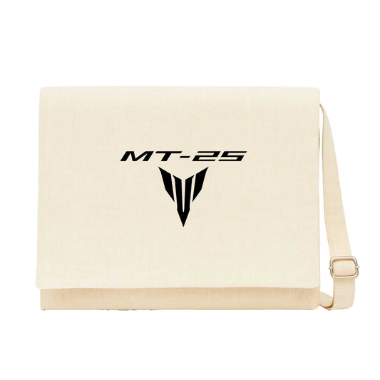 Yamaha MT 25 Black Logo Krem Postacı Çantası