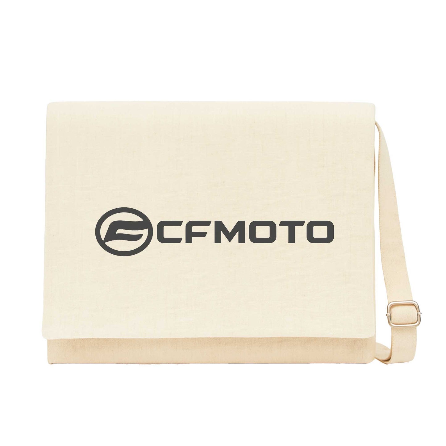 CFMOTO Yazı Krem Postacı Çantası