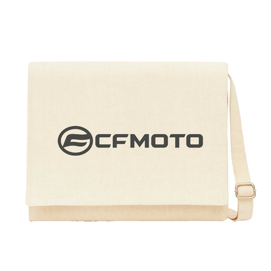 CFMOTO Yazı Krem Postacı Çantası