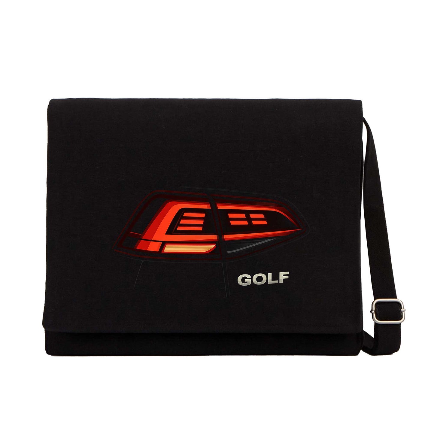 Volksvagen Stop Far Siyah Postacı Çantası