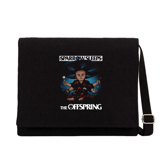 The Offspring Let The Bedtimes Roll Siyah Kanvas Postacı Çantası