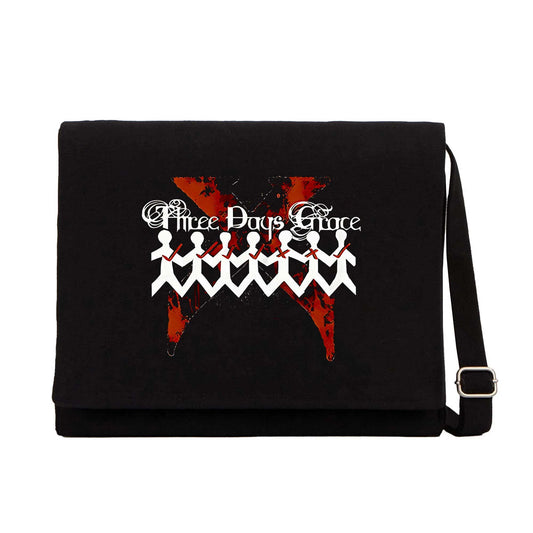 Three Days Grace One-X Siyah Kanvas Postacı Çantası