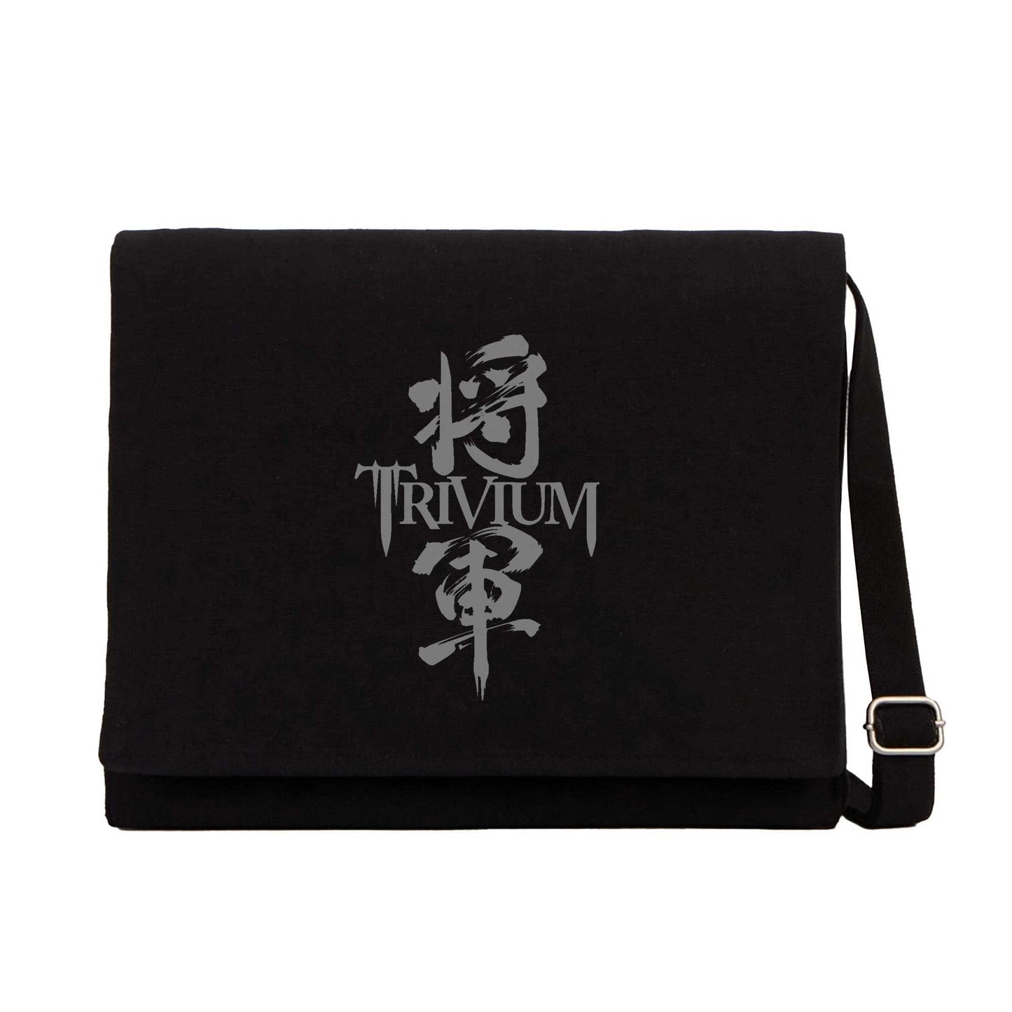 Trivium Shogun Gray Siyah Kanvas Postacı Çantası