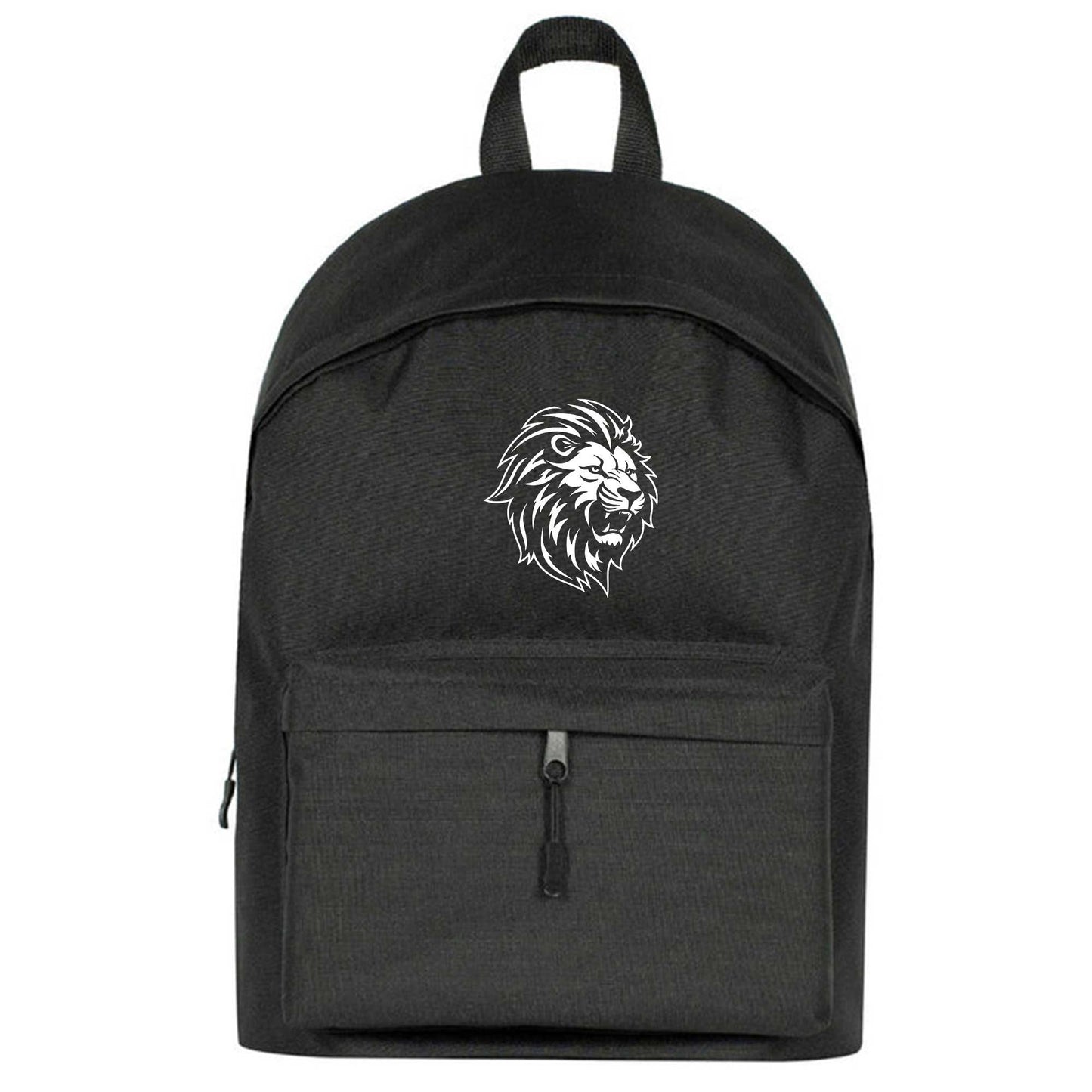 Black and White Lion Sırt Çantası