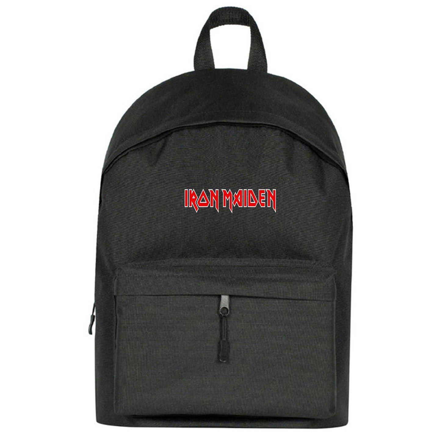 Iron Maiden Red Text Sırt Çantası