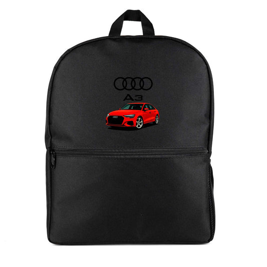 Audi A3 Text Logo Sırt Çantası