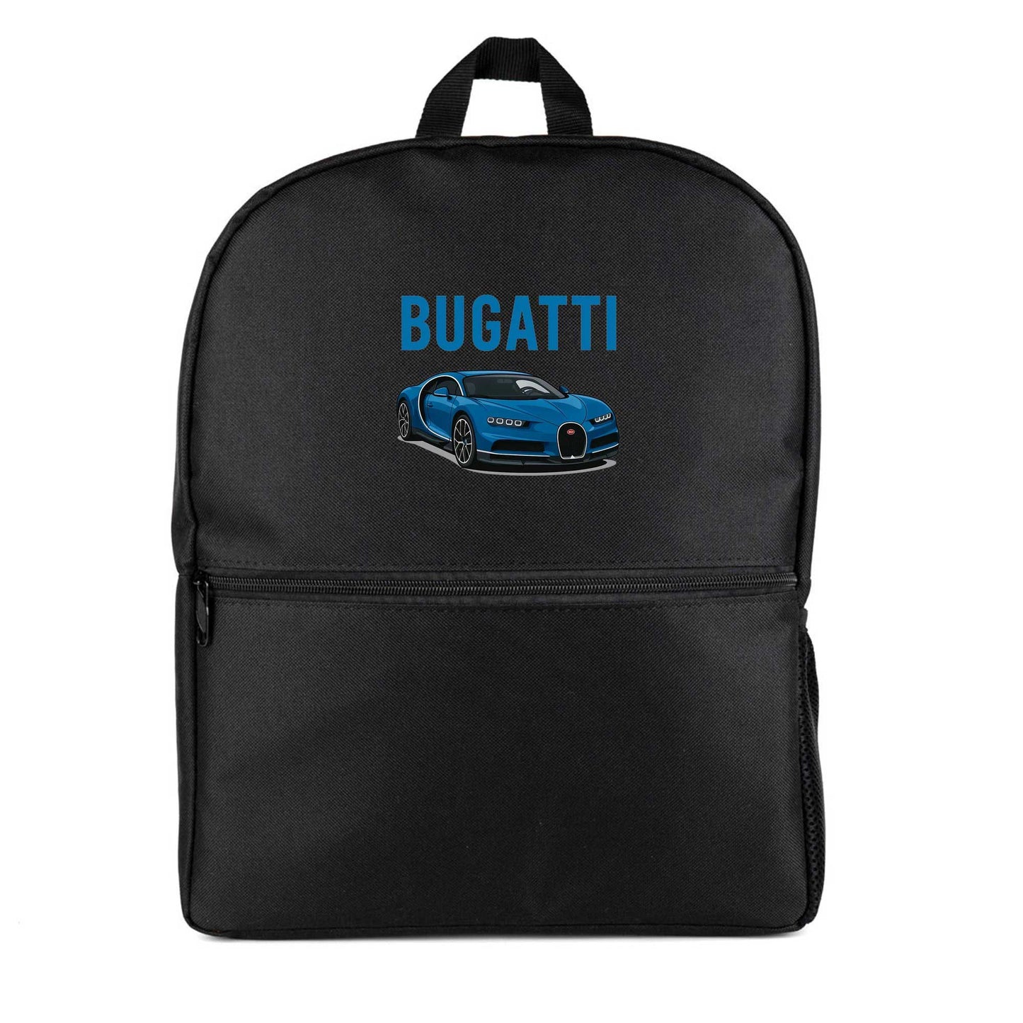 Bugatti Blue Sport Car Sırt Çantası