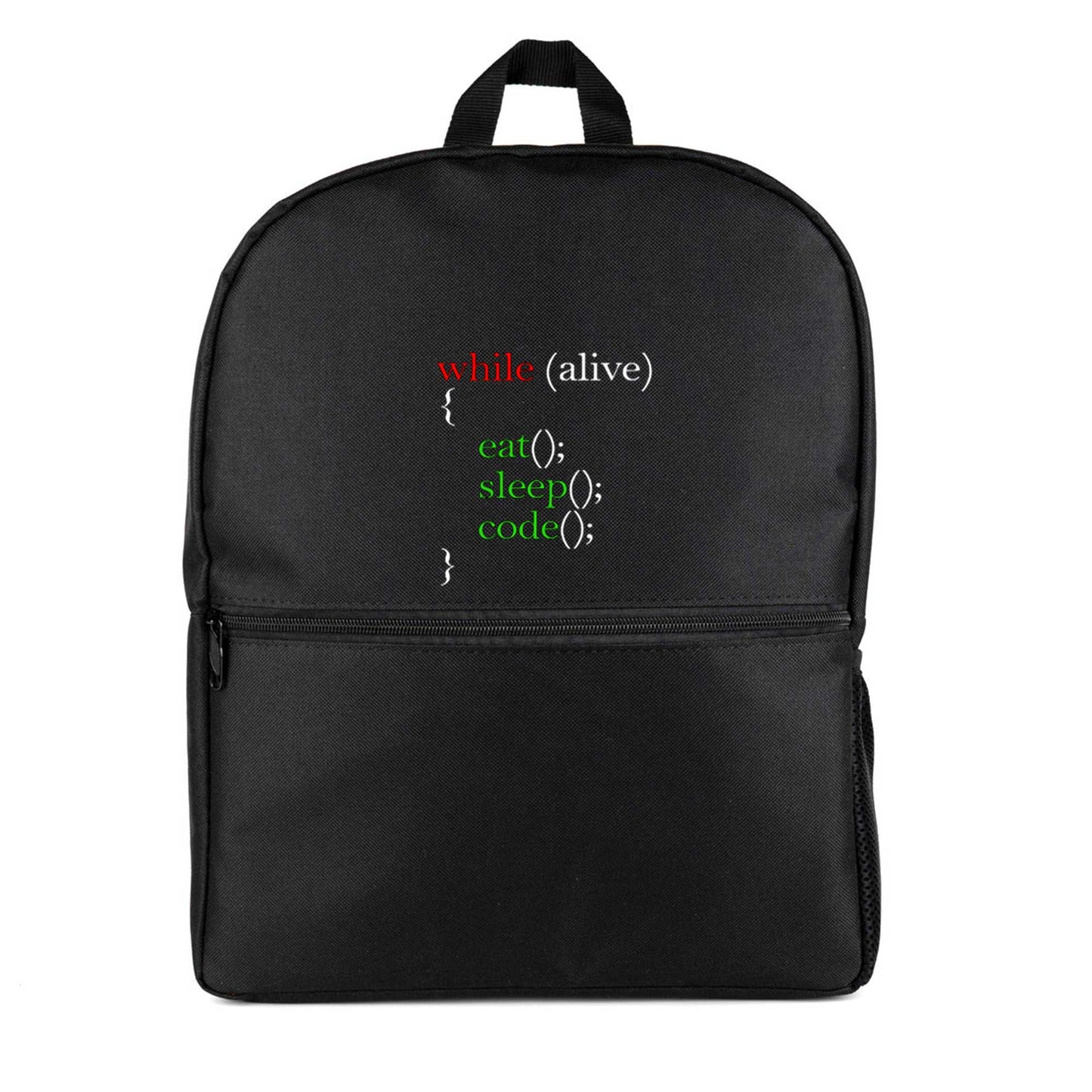 Eat Sleep Code Yazılımcı Sırt Çantası