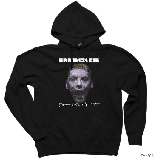 Rammstein Sehnsucht Siyah Kapşonlu Sweatshirt Hoodie