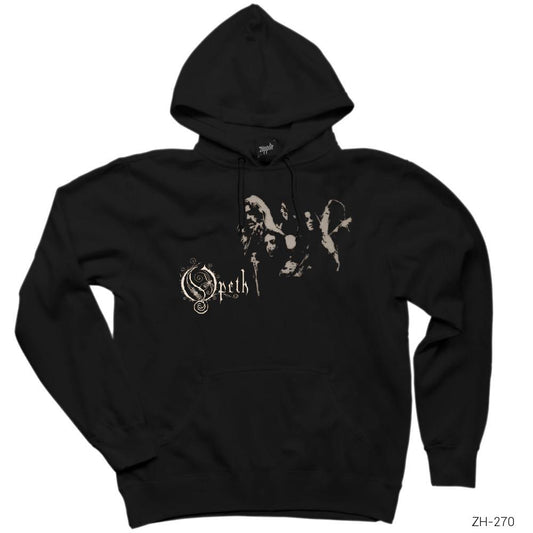 Opeth Group Siyah Kapşonlu Sweatshirt Hoodie