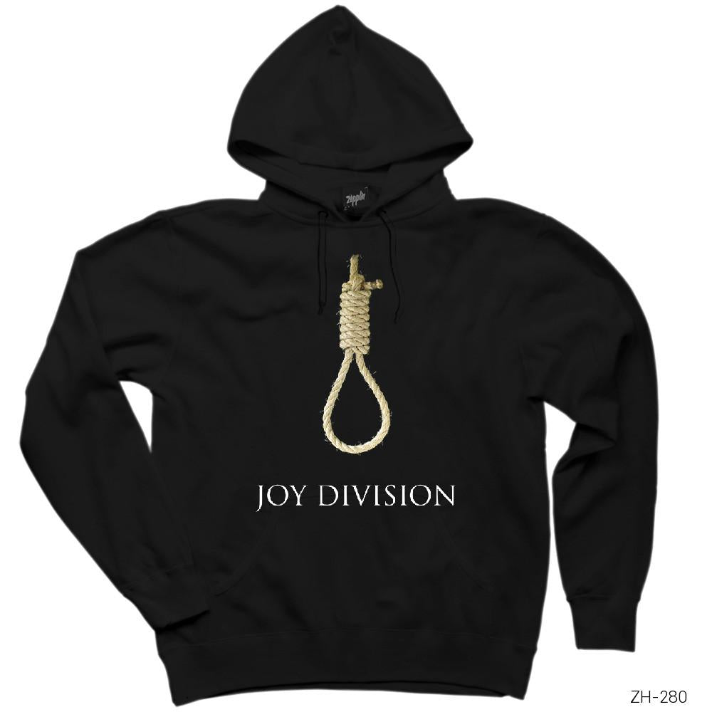 Joy Division Hang Siyah Kapşonlu Sweatshirt Hoodie