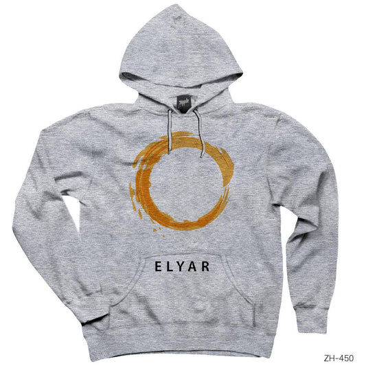 Elyar Gri Kapşonlu Sweatshirt Hoodie
