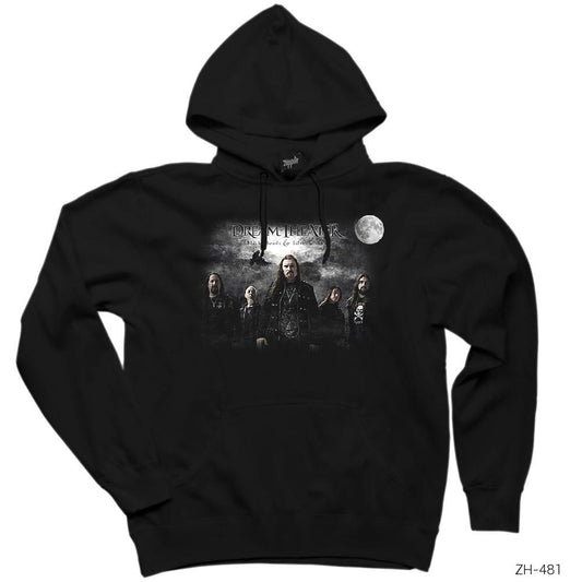 Dream Theater Black Clouds Siyah Kapşonlu Sweatshirt Hoodie
