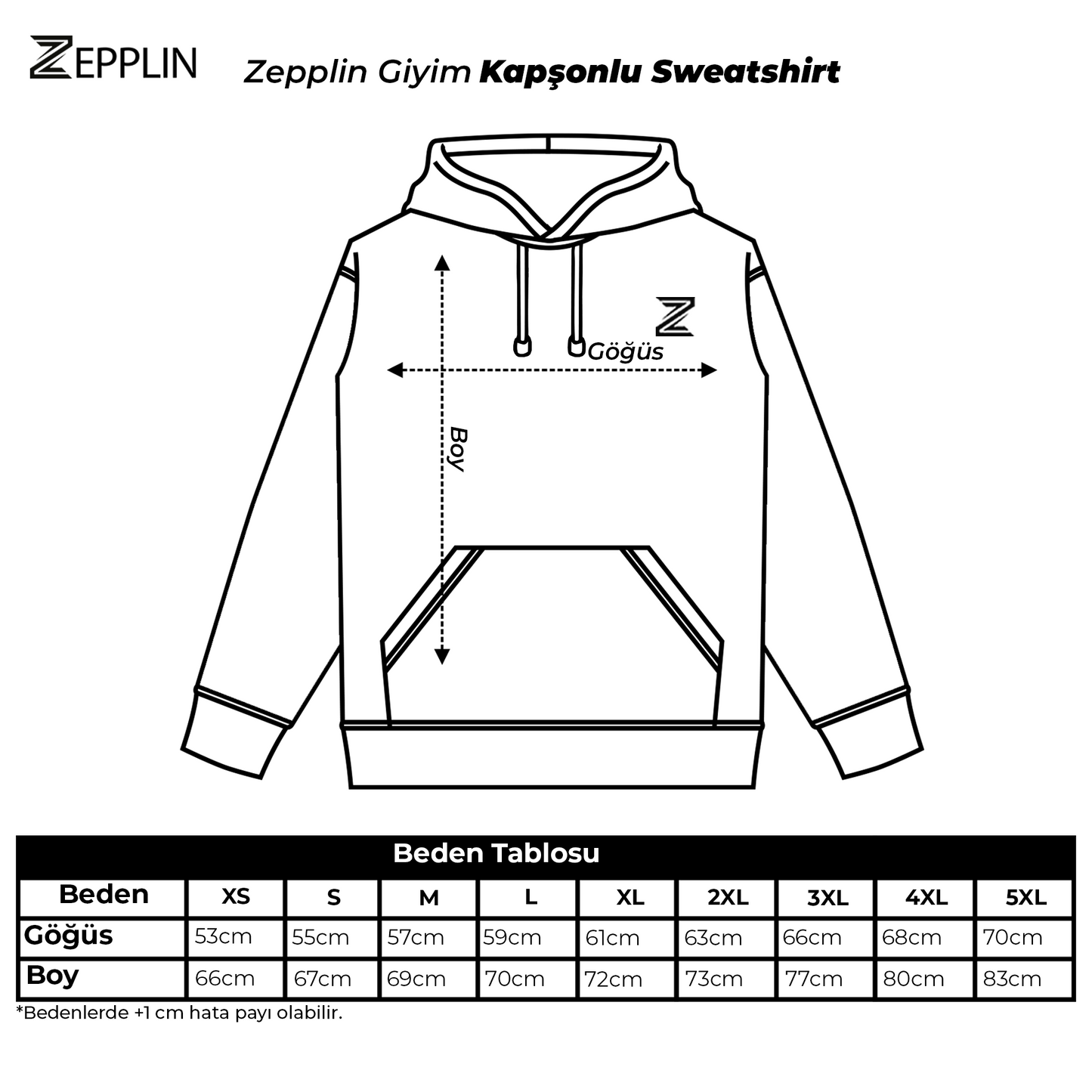 Cocktail and Snake Siyah Fermuarlı Kapşonlu Sweatshirt