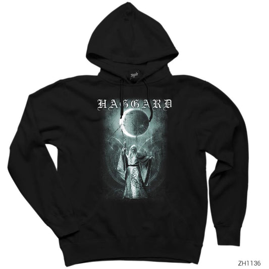 Haggard Magician Siyah Kapşonlu Sweatshirt Hoodie