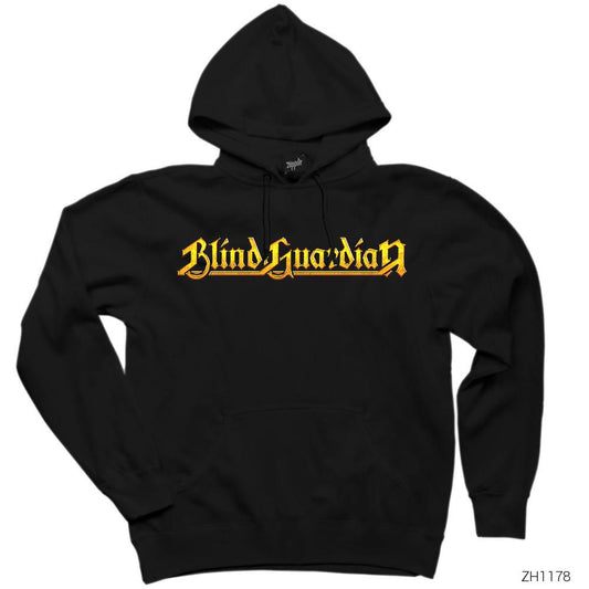 Blind Guardian Siyah Kapşonlu Sweatshirt Hoodie