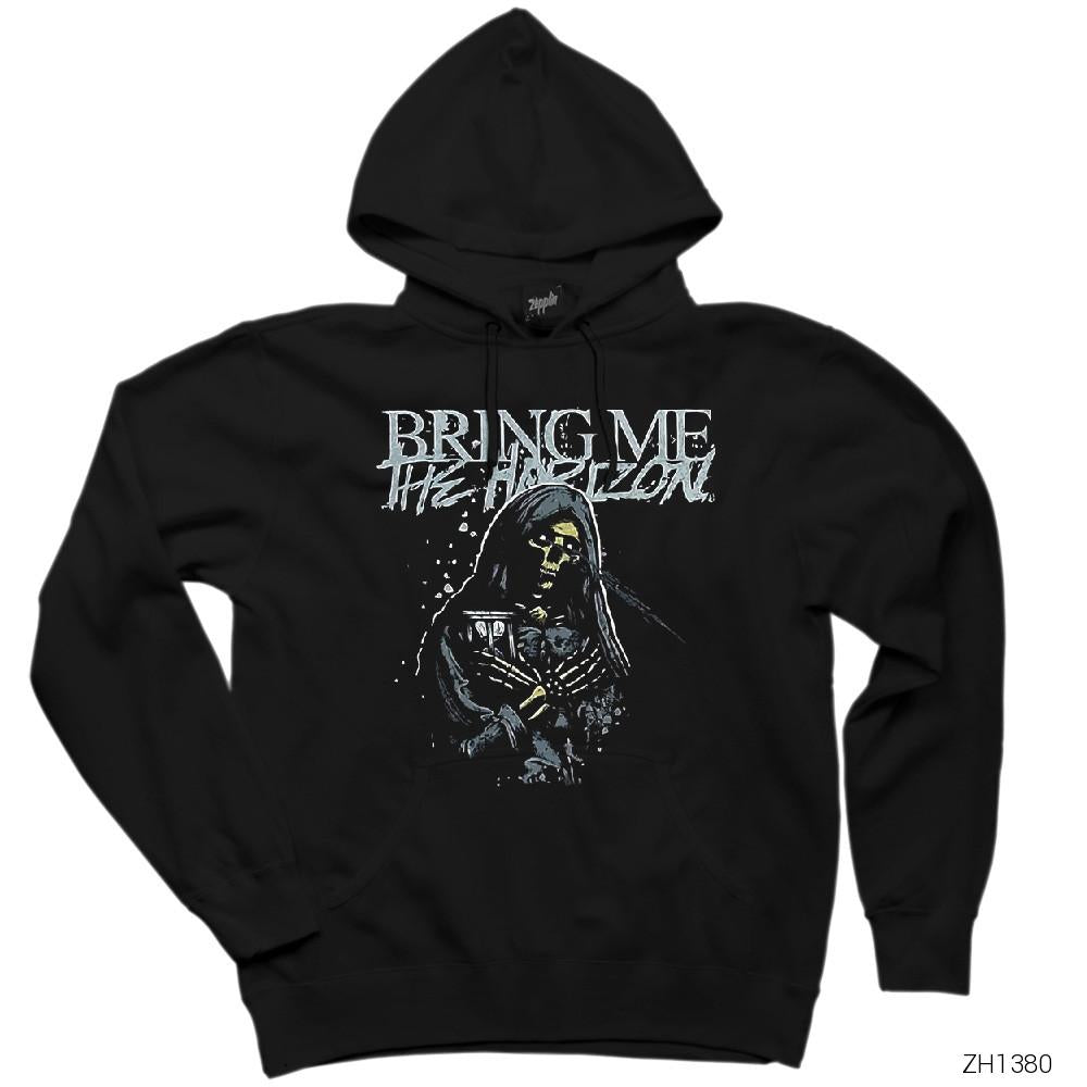 Bring Me The Horizon Death Siyah Kapşonlu Sweatshirt Hoodie