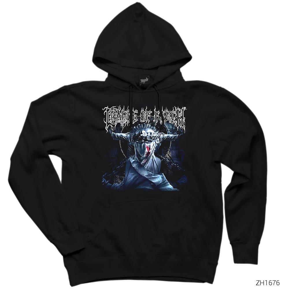 Cradle of Filth Siyah Kapşonlu Sweatshirt Hoodie