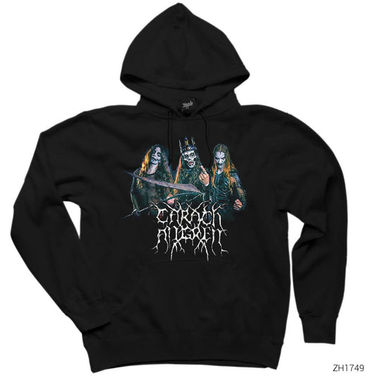 Carach Angren Lost Society Siyah Kapşonlu Sweatshirt Hoodie