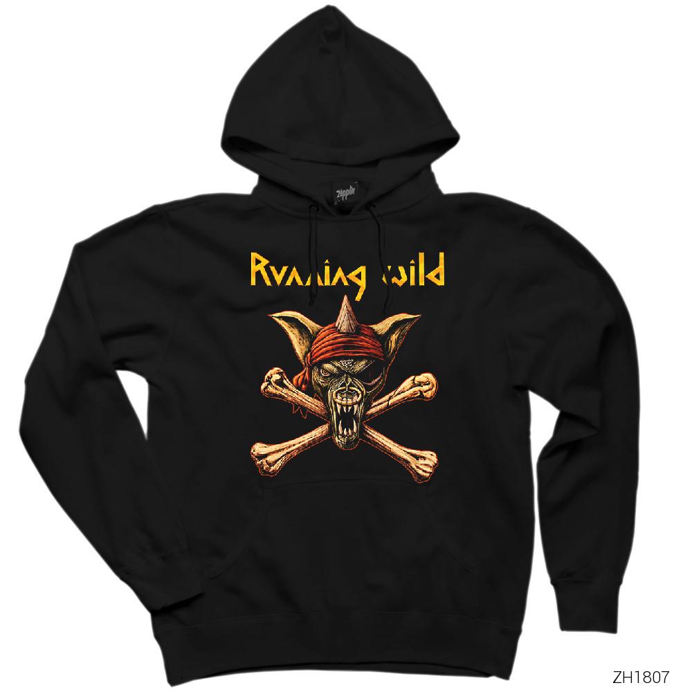 Running Wild Best Of Adrian Siyah Kapşonlu Sweatshirt Hoodie