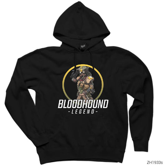 Apex Legends Bloodgound Siyah Kapşonlu Sweatshirt Hoodie