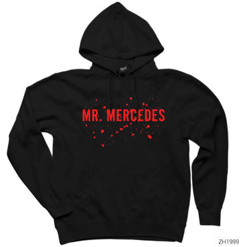 Mr. Mercedes Blood Siyah Kapşonlu Sweatshirt Hoodie