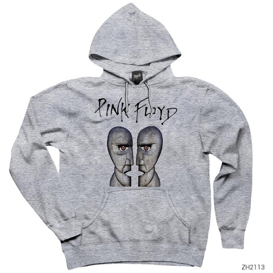 Pink Floyd The Division Bell Gri Kapşonlu Sweatshirt Hoodie