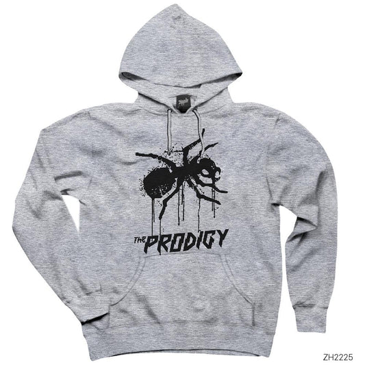 The Prodigy Splash Gri Kapşonlu Sweatshirt Hoodie