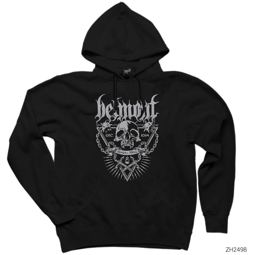 Belmont Vapmire Killer Siyah Kapşonlu Sweatshirt Hoodie