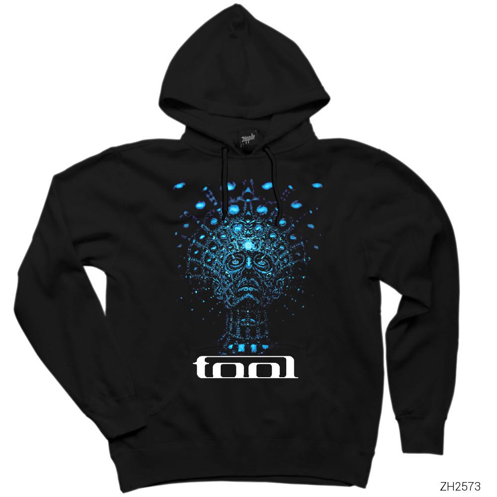 Tool Blue Face Siyah Kapşonlu Sweatshirt Hoodie