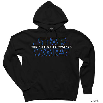 Star Wars The Rise of Skywalker Siyah Kapşonlu Sweatshirt Hoodie