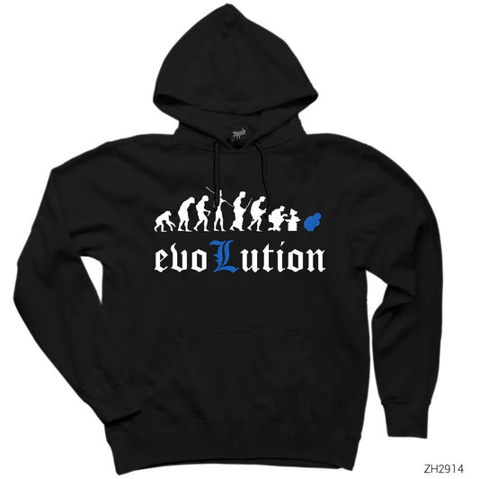 Death Note Evolution Siyah Kapşonlu Sweatshirt Hoodie