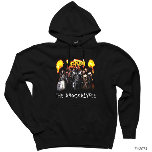 Lordi The Arockalypse Hard Rock Hallelujah Siyah Kapşonlu Sweatshirt Hoodie