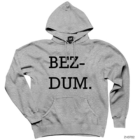 Bezdum Gri Kapşonlu Sweatshirt Hoodie