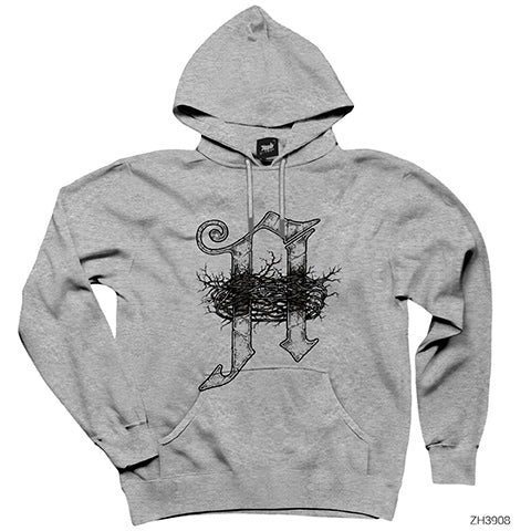 Architects Tod Gri Kapşonlu Sweatshirt Hoodie