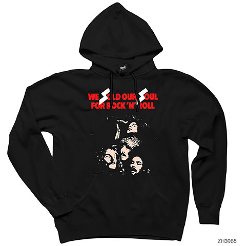 Black Sabbath We Sold Soul For Rock Siyah Kapşonlu Sweatshirt Hoodie