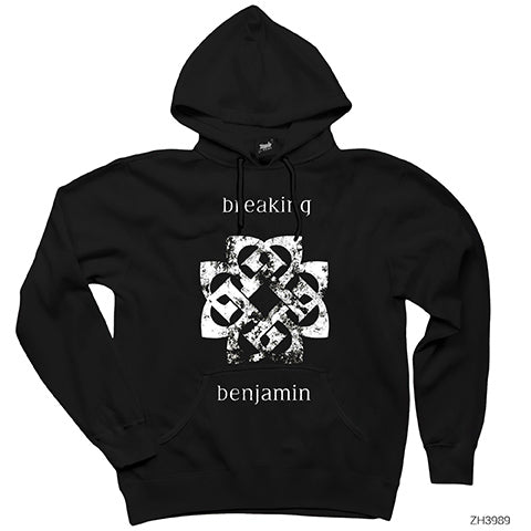 Breaking Benjamin Classic Siyah Kapşonlu Sweatshirt Hoodie