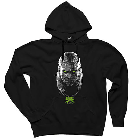 The Witcher Season 2 Geralt Siyah Kapşonlu Sweatshirt Hoodie