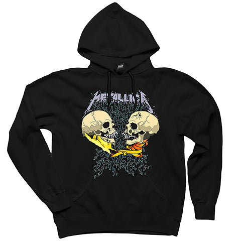 Metallica Sad But True Siyah Kapşonlu Sweatshirt Hoodie