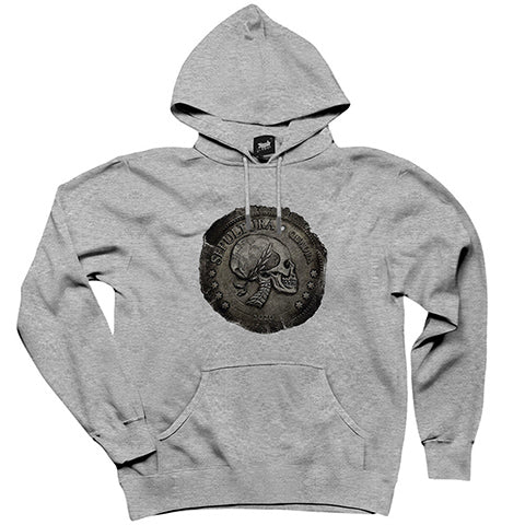 Sepultura Quadra Gri Kapşonlu Sweatshirt Hoodie