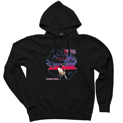 Sepultura Schizophrenia Siyah Kapşonlu Sweatshirt Hoodie