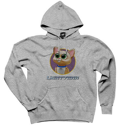 Buzz Lightyear Sox Gri Kapşonlu Sweatshirt Hoodie